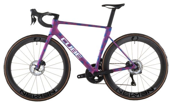Cube Litening Air C:68X Race Race Racefiets Shimano Ultegra Di2 12S 700 mm Oogverblindend Roze Blauw 2026