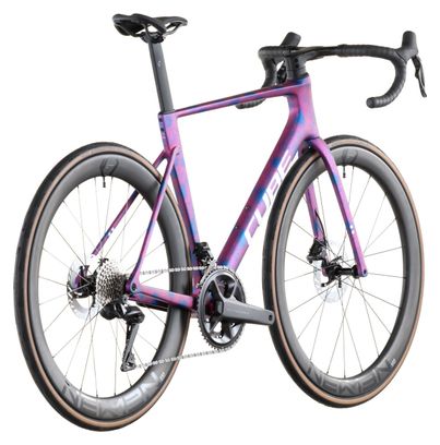 Cube Litening Air C:68X Race Race Racefiets Shimano Ultegra Di2 12S 700 mm Oogverblindend Roze Blauw 2026