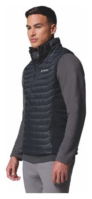 Doudoune Sans Manches Columbia Hybride Powder Pass Noir Homme