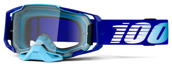  Masque 100% Armega Royal Bleu Ecran Transparent 