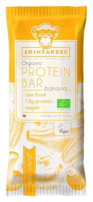 CHIMPANZEE Protein Riegel 100% natürliche Banane 45g GLUTENFREI