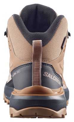 Salomon X Ultra 360 Mid GTX Hiking Shoes Brown/Pink Women's