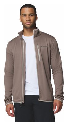 Fleecejacke Columbia Essential Hike Grid Grau Herren