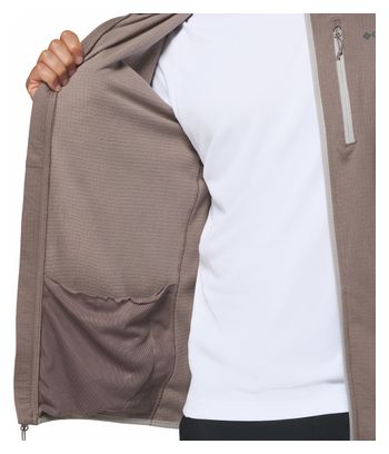 Fleecejacke Columbia Essential Hike Grid Grau Herren