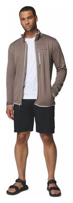 Fleecejacke Columbia Essential Hike Grid Grau Herren