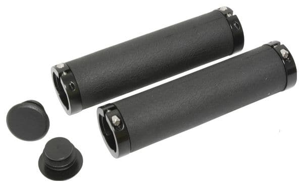 Pair of Position One Foam 130mm Grips Black