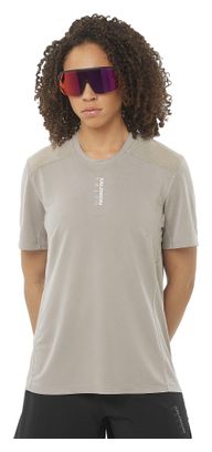 Maglia a maniche corte da donna Salomon S/LAB Ultra Beige