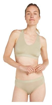 Brassière Icebreaker Merino 125 Cool-Lite Sprite Beige