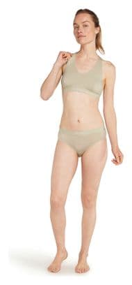 Brassière Icebreaker Merino 125 Cool-Lite Sprite Beige