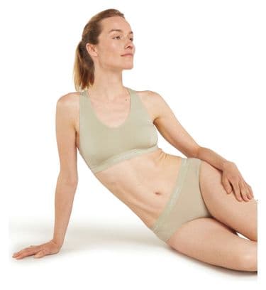 Brassière Icebreaker Merino 125 Cool-Lite Sprite Beige