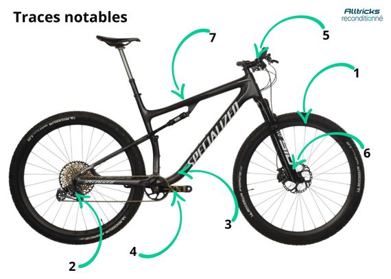 Produit Reconditionné - VTT Tout-Suspendu Specialized Epic Expert Sram XO1 Eagle 12V 29' Noir 2022