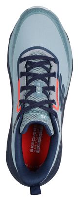 Skechers Waterproof Max Run Vorteza Running Shoes, Gray, Men's