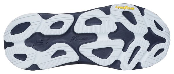 Skechers Waterproof Max Run Vorteza Running Shoes, Gray, Men's