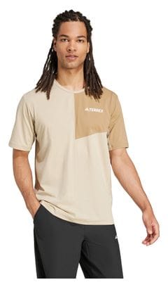 adidas Terrex Kurzarm Trikot Multi Khaki Herren