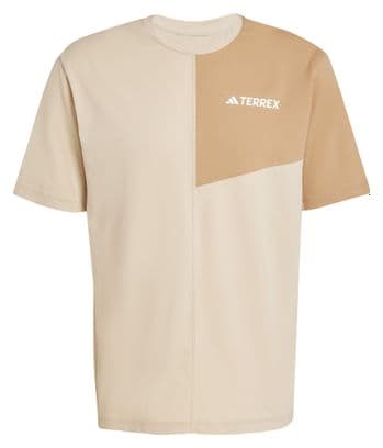 adidas Terrex Kurzarm Trikot Multi Khaki Herren