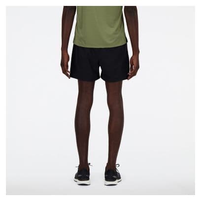 2-in-1 Shorts New Balance Sport Essentials 5in Schwarz Herren