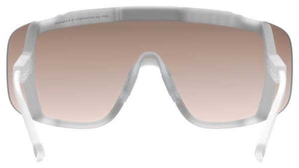 Poc Devour / Transparent Crystal-Brown / Silver Mirror / White Glasses