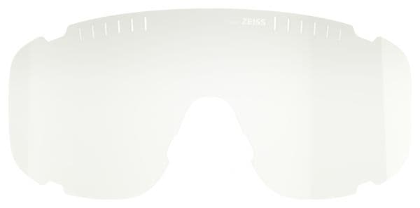 Poc Devour / Transparenter kristallbrauner / silberner Spiegel / weiße Brille