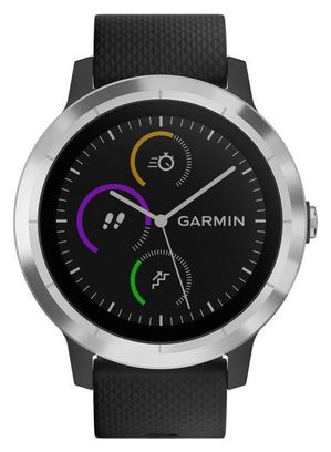 Montre GPS Garmin Vivoactive 3 Silver / Bracelet Noir