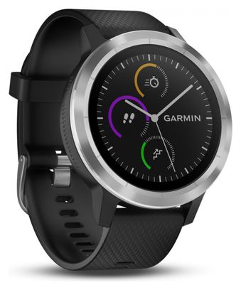 Garmin Vivoactive 3 GPS SportWatch Silver / Black WristBand 