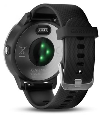 Garmin Vivoactive 3 GPS SportWatch Silver / Black WristBand 