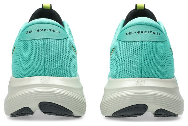 Asics Gel-Excite 11 Running Shoes, Green/Yellow, Men's