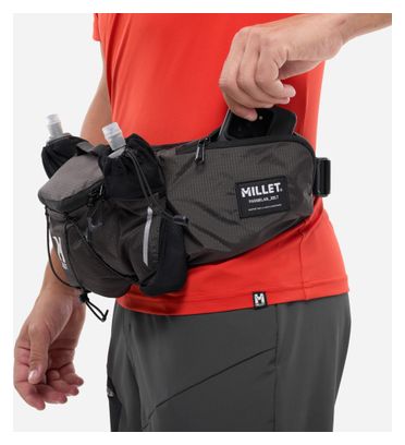 Cintura da trail Millet Parmelan Nero