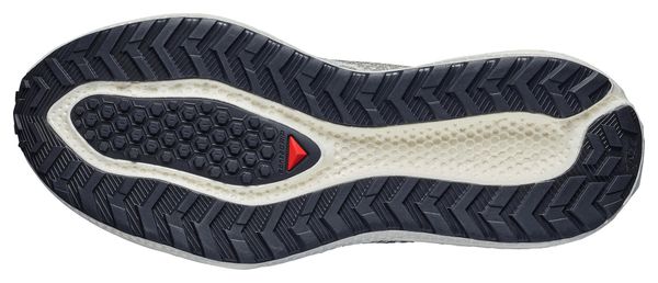 Chaussures Running Salomon Aero Glide 4 GRVL Blanc/Marron Homme