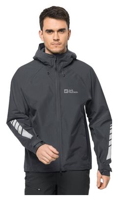 Jack Wolfskin Morobbia 2L Wasserdichte Jacke Schwarz