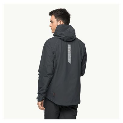 Jack Wolfskin Morobbia 2L Wasserdichte Jacke Schwarz