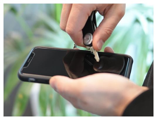 Protection d'Écran en Verre Trempé Quad Lock Tempered Glass Screen Protector pour iPhone 14 Pro Max