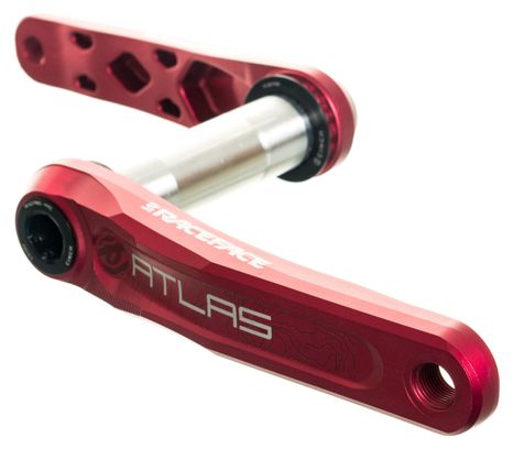 Manivelles Race Face Atlas Cinch Direct-Mount (sans boitier) Rouge