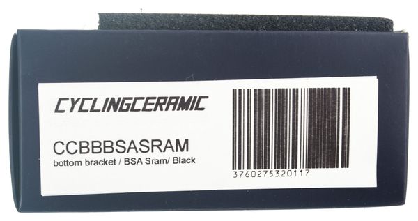 CyclingCeramic Innenlager BSA Sram GXP Schwarz