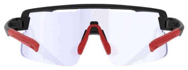 Azr Kromic Road RX Matte Black - Red Iridescent Lenses