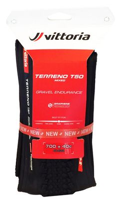 Neumático Vittoria Terreno <p>Mixed Gravel Endurance</p>T50 G2.0 Tubeless Ready Negro