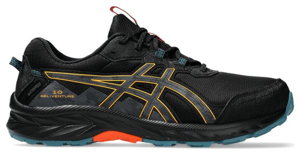 Chaussures Trail Asics Gel-Venture 10 Waterproof Noir/Bleu Homme