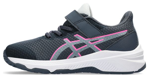 Chaussures Running Asics GT-1000 12 PS Bleu/Rose Enfant