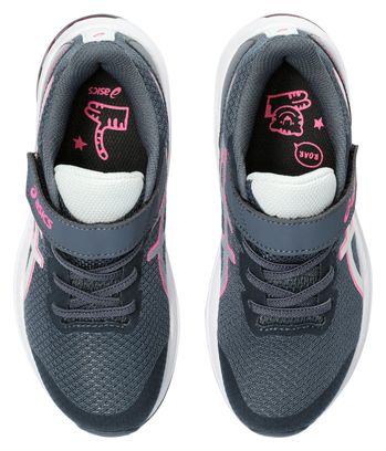 Chaussures Running Asics GT-1000 12 PS Bleu/Rose Enfant