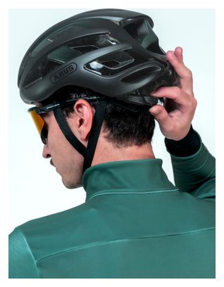 Casque Route Abus AirBreaker - Edition Limitée Alltricks - Noir/Vert