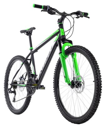 VTT semi-rigide 26'' Xtinct noir-vert TC 50 cm KS Cycling