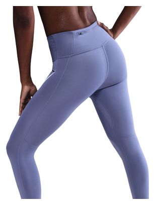 Mallas largas Nike Tempo Swoosh Run 7/8 Azul, Mujer