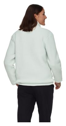 Forro polar Mammut Falera Light Green, mujer