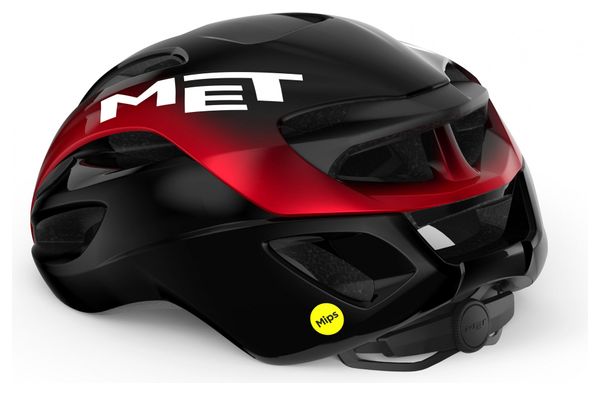 Casque MET Rivale Mips Noir Rouge