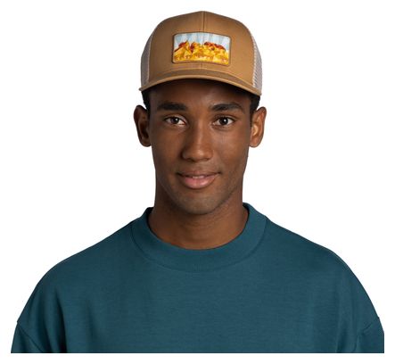Cappellino Buff Explore Trucker beige