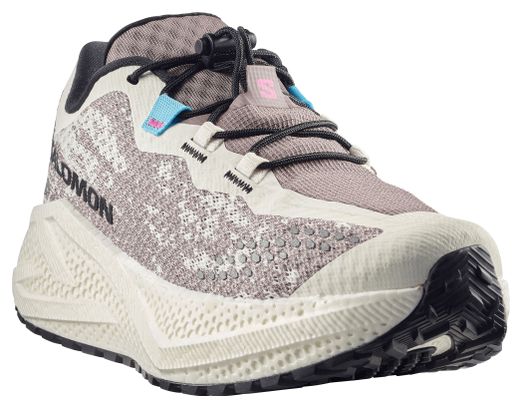 Scarpe da corsa Salomon Aero Glide 4 GRVL Bianco/Marrone Donna