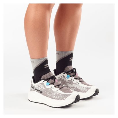 Scarpe da corsa Salomon Aero Glide 4 GRVL Bianco/Marrone Donna