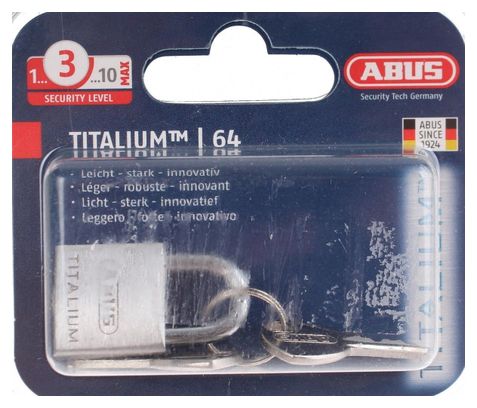 ABUS Cadenas Titalium 20Mm (Sur Carte)