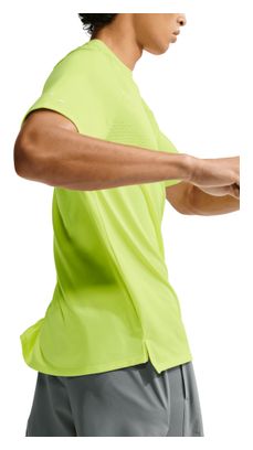 T-Shirt Running Nike Stride Jaune Homme