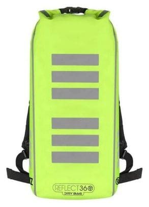 BACKPACK 360DRY Sac à dos jaune fluo avec zones réfléchissantes 28 litres - Proviz