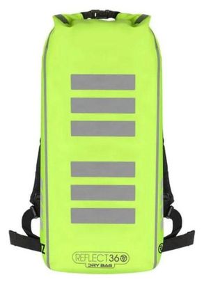 BACKPACK 360DRY Sac à dos jaune fluo avec zones réfléchissantes 28 litres - Proviz